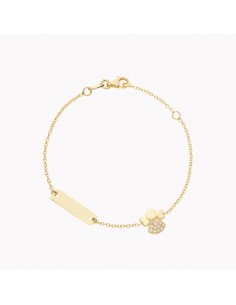 Bracciale Mykids in oro con...