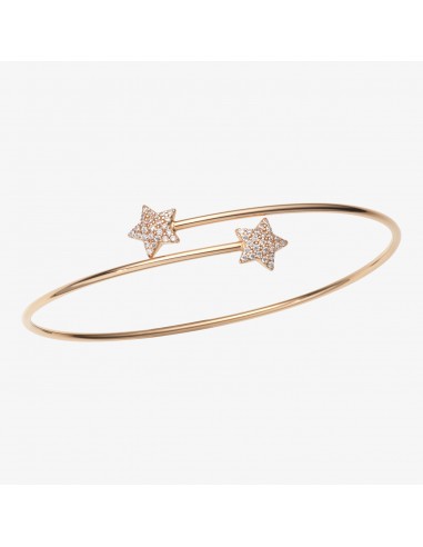 Bracciale MyStar bangle in oro e pavé