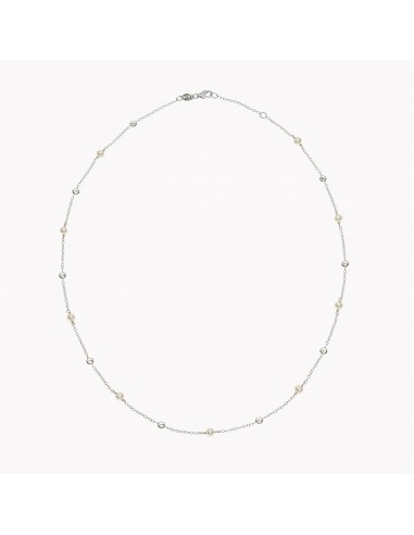 Collana Eternity oro e perle